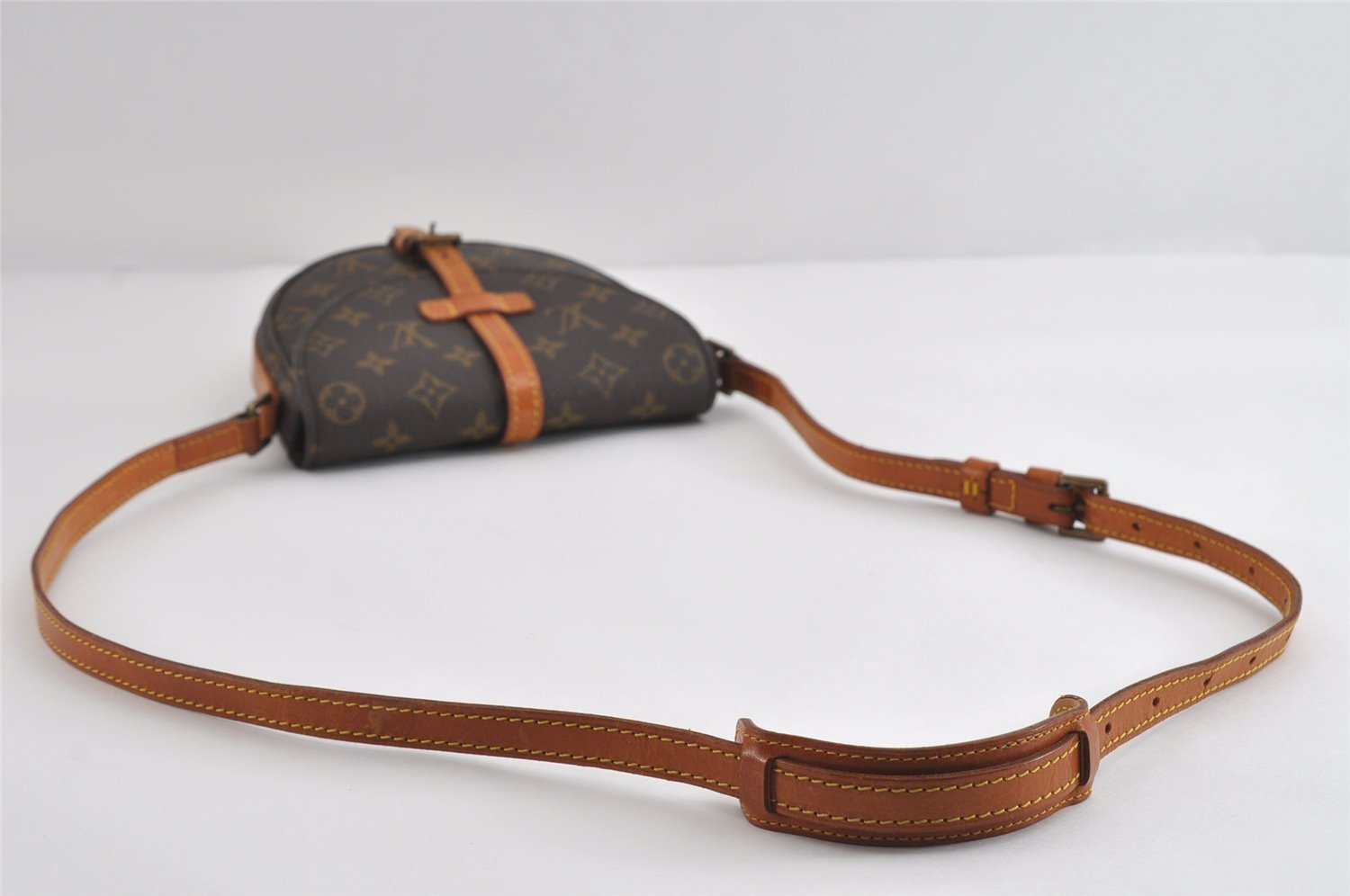 Authentic Louis Vuitton Monogram Chantilly PM Shoulder Cross Bag M51234 LV 9298I