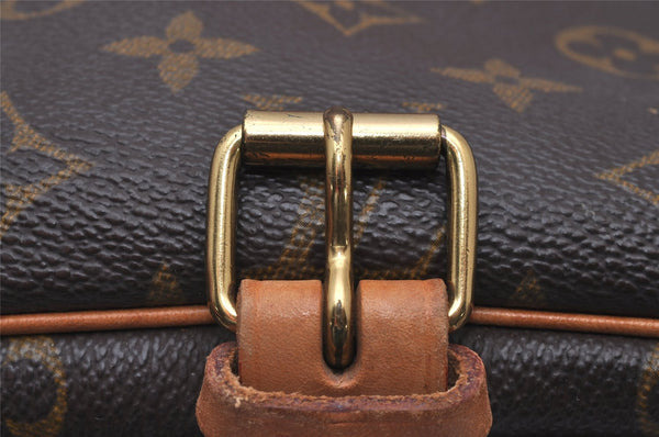 Authentic Louis Vuitton Monogram Cartouchiere GM M51252 Shoulder Cross Bag 9300I