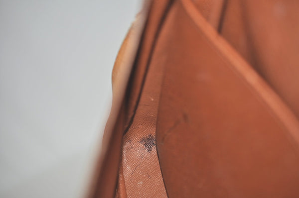 Authentic Louis Vuitton Monogram Cartouchiere GM M51252 Shoulder Cross Bag 9300I