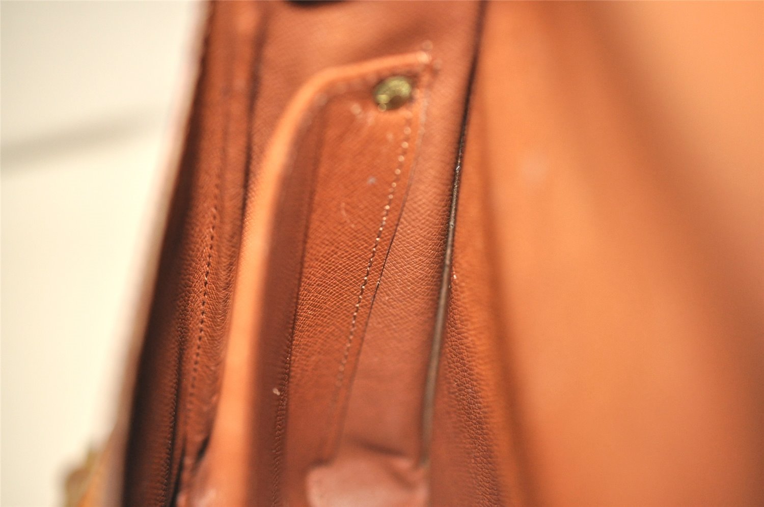 Authentic Louis Vuitton Monogram Cartouchiere GM M51252 Shoulder Cross Bag 9300I