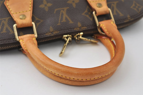 Authentic Louis Vuitton Monogram Alma Hand Bag Purse M51130 LV 9301I