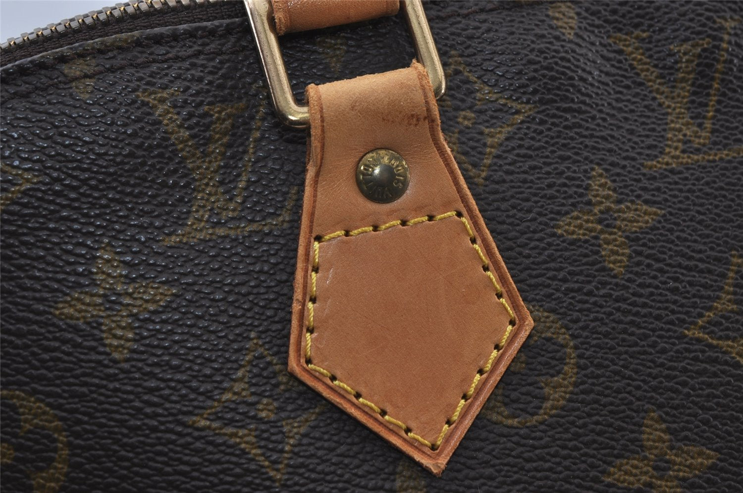 Authentic Louis Vuitton Monogram Alma Hand Bag Purse M51130 LV 9301I