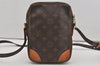 Authentic Louis Vuitton Monogram Danube Shoulder Cross Body Bag M45266 LV 9302I