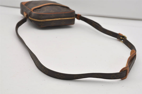 Authentic Louis Vuitton Monogram Danube Shoulder Cross Body Bag M45266 LV 9302I