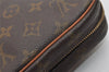 Authentic Louis Vuitton Monogram Danube Shoulder Cross Body Bag M45266 LV 9302I