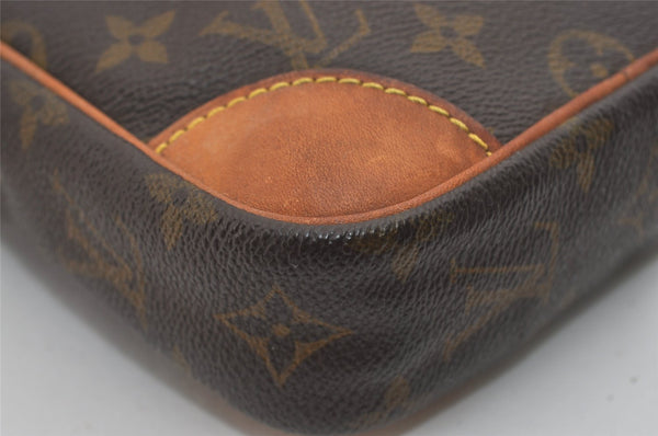 Authentic Louis Vuitton Monogram Danube Shoulder Cross Body Bag M45266 LV 9302I