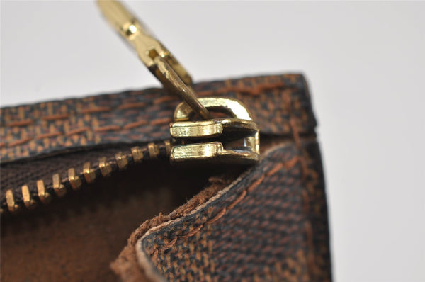 Authentic Louis Vuitton Damier Marais Bucket Pouch Purse Clutch LV Junk 9303I