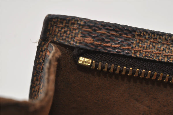 Authentic Louis Vuitton Damier Marais Bucket Pouch Purse Clutch LV Junk 9303I