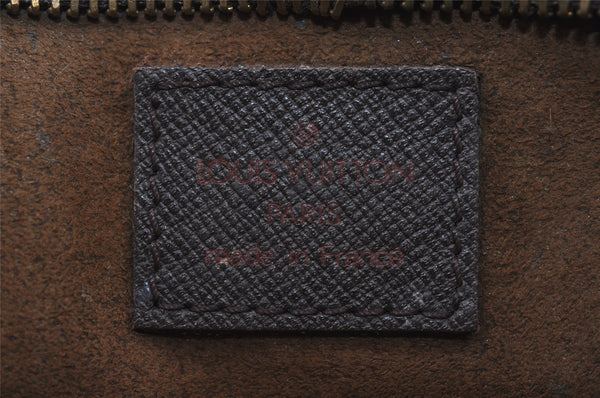 Authentic Louis Vuitton Damier Marais Bucket Pouch Purse Clutch LV Junk 9303I