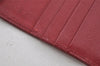 Authentic BURBERRY Nova Check Long Wallet Purse Nylon Leather Beige Red 9303J