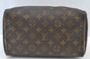 Authentic Louis Vuitton Monogram Speedy 25 Boston Hand Bag M41528 LV 9306H