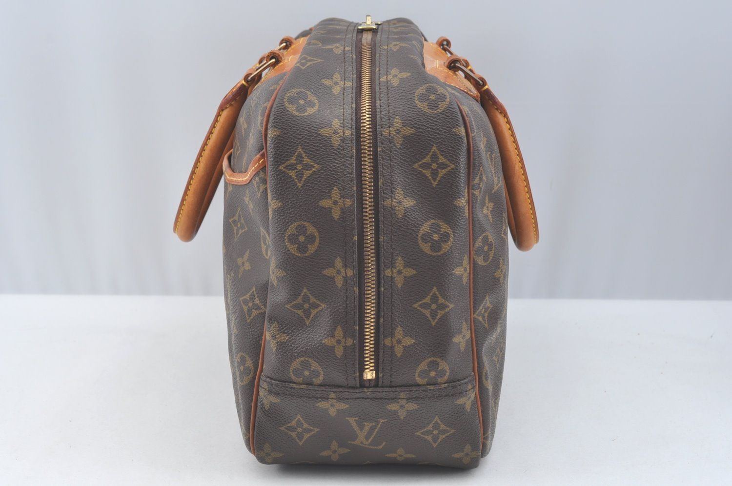 Authentic Louis Vuitton Monogram Deauville Hand Bag M47270 LV 9306I