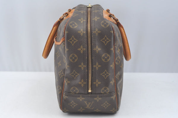 Authentic Louis Vuitton Monogram Deauville Hand Bag M47270 LV 9306I