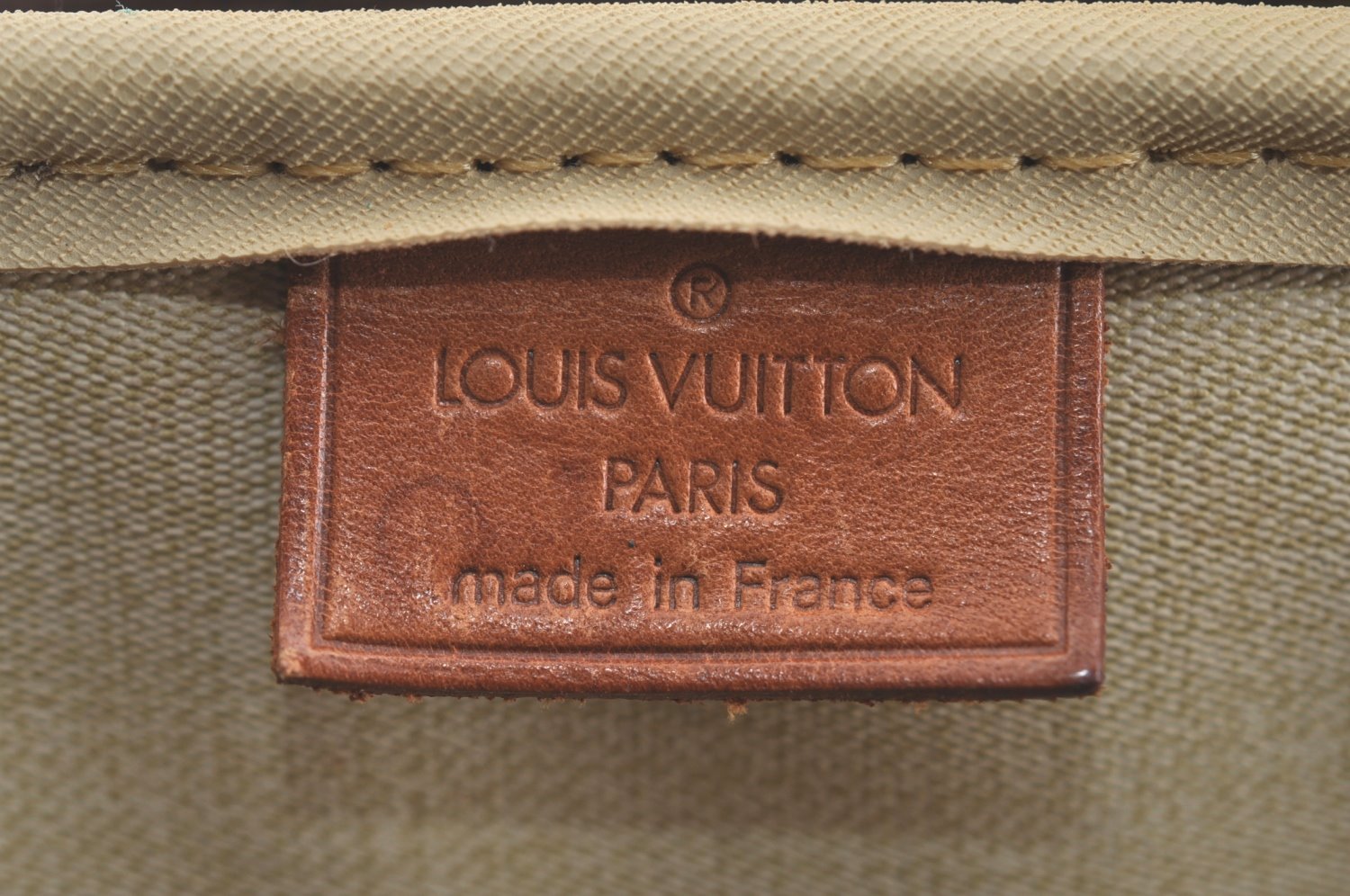 Authentic Louis Vuitton Monogram Deauville Hand Bag M47270 LV 9306I