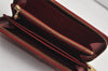 Authentic Louis Vuitton Vernis Zippy Wallet Long Purse Red M91981 LV 9307I