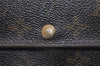 Authentic Louis Vuitton Monogram Portefeuille Sarah Purse Wallet M61734 LV 9308I