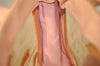 Authentic CHANEL Vinyl Enamel Triple Coco CC Logo Shoulder Tote Bag Beige 9309I
