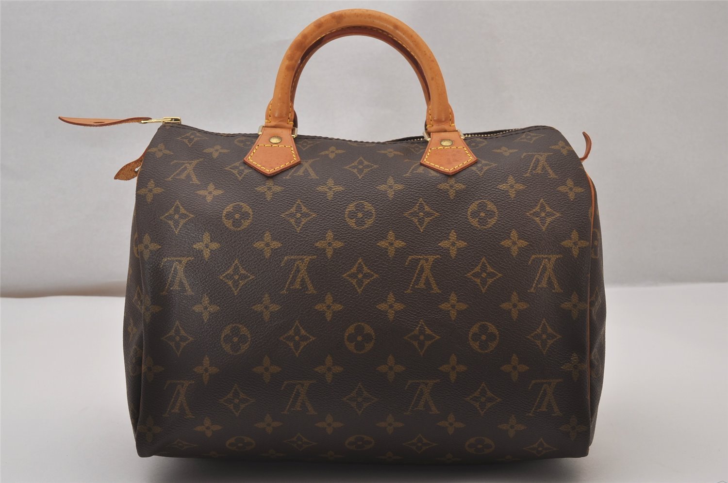 Authentic Louis Vuitton Monogram Speedy 30 Hand Boston Bag M41526 LV 9310I