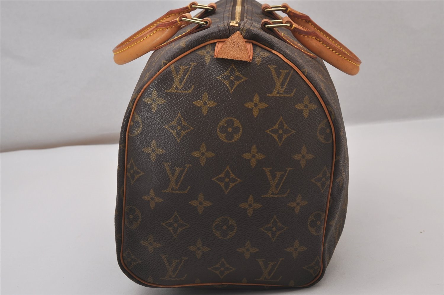 Authentic Louis Vuitton Monogram Speedy 30 Hand Boston Bag M41526 LV 9310I