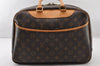 Authentic Louis Vuitton Monogram Deauville Hand Bag M47270 LV 9311I