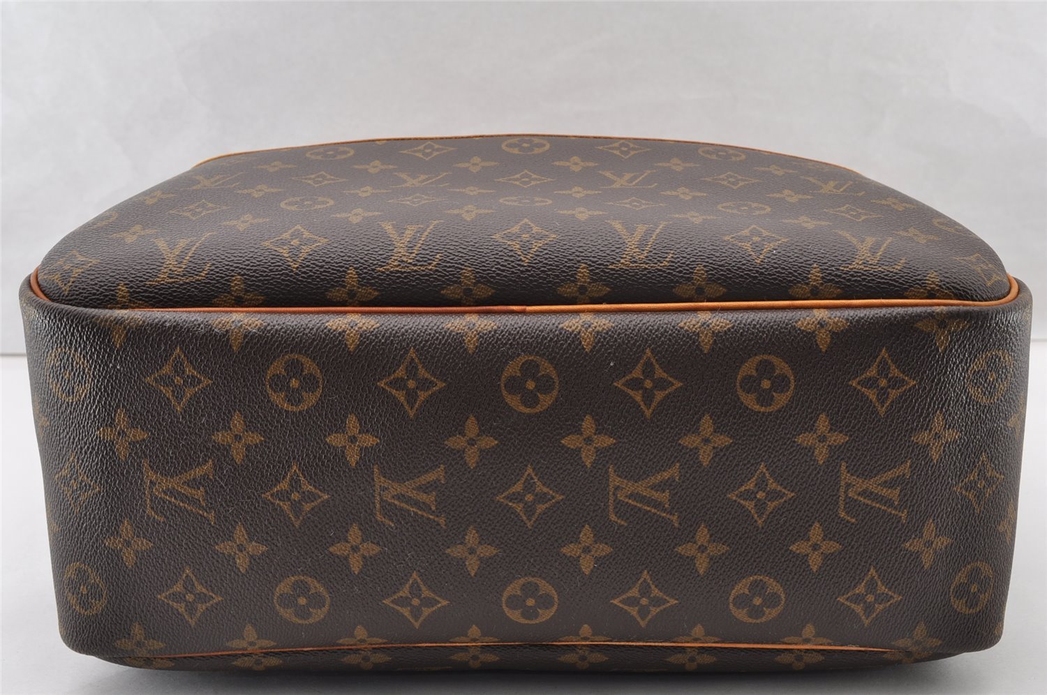 Authentic Louis Vuitton Monogram Deauville Hand Bag M47270 LV 9311I