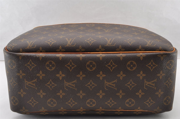 Authentic Louis Vuitton Monogram Deauville Hand Bag M47270 LV 9311I