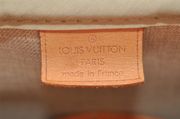 Authentic Louis Vuitton Monogram Deauville Hand Bag M47270 LV 9311I