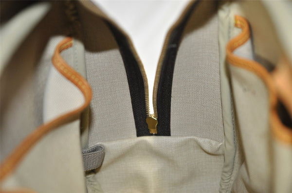 Authentic Louis Vuitton Monogram Deauville Hand Bag M47270 LV 9311I