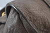Auth Louis Vuitton Monogram Empreinte Anspire Shoulder Bag Brown M93414 LV 9312I