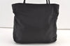 Authentic PRADA Vintage Nylon Tessuto Shoulder Tote Bag Purse Black 9314J