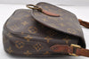Authentic Louis Vuitton Monogram Saint Cloud MM M51243 Shoulder Cross Bag 9320I