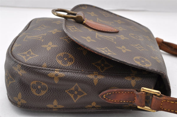 Authentic Louis Vuitton Monogram Saint Cloud MM M51243 Shoulder Cross Bag 9320I