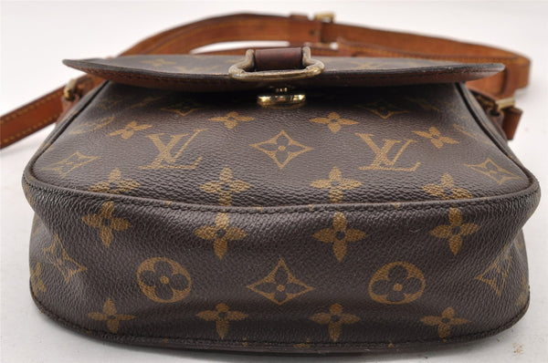 Authentic Louis Vuitton Monogram Saint Cloud MM M51243 Shoulder Cross Bag 9320I