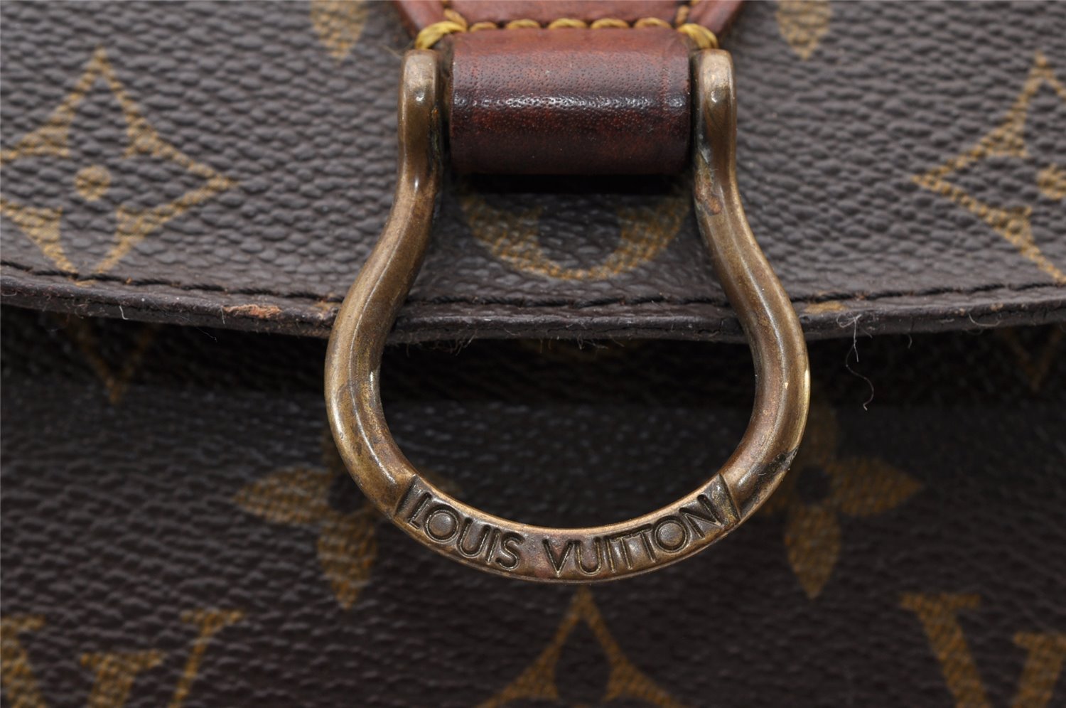Authentic Louis Vuitton Monogram Saint Cloud MM M51243 Shoulder Cross Bag 9320I