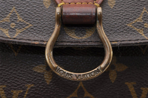 Authentic Louis Vuitton Monogram Saint Cloud MM M51243 Shoulder Cross Bag 9320I