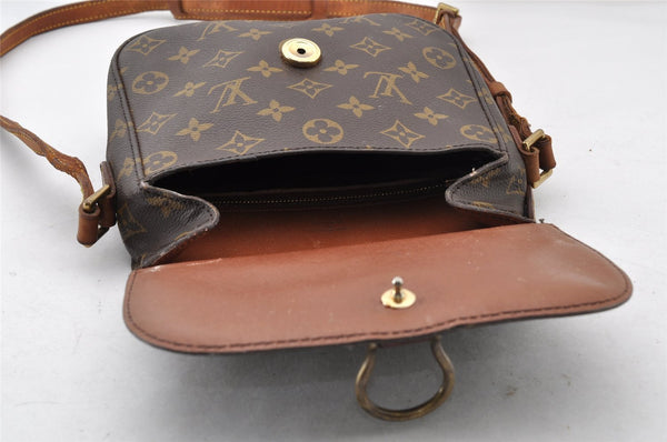 Authentic Louis Vuitton Monogram Saint Cloud MM M51243 Shoulder Cross Bag 9320I