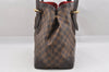 Authentic Louis Vuitton Damier Hampstead MM Shoulder Tote Bag N51204 LV 9323I