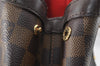 Authentic Louis Vuitton Damier Hampstead MM Shoulder Tote Bag N51204 LV 9323I