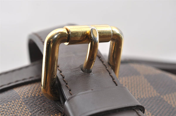 Authentic Louis Vuitton Damier Hampstead MM Shoulder Tote Bag N51204 LV 9323I