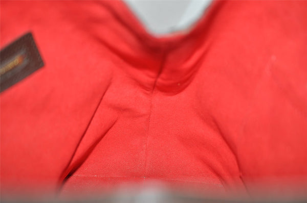 Authentic Louis Vuitton Damier Hampstead MM Shoulder Tote Bag N51204 LV 9323I