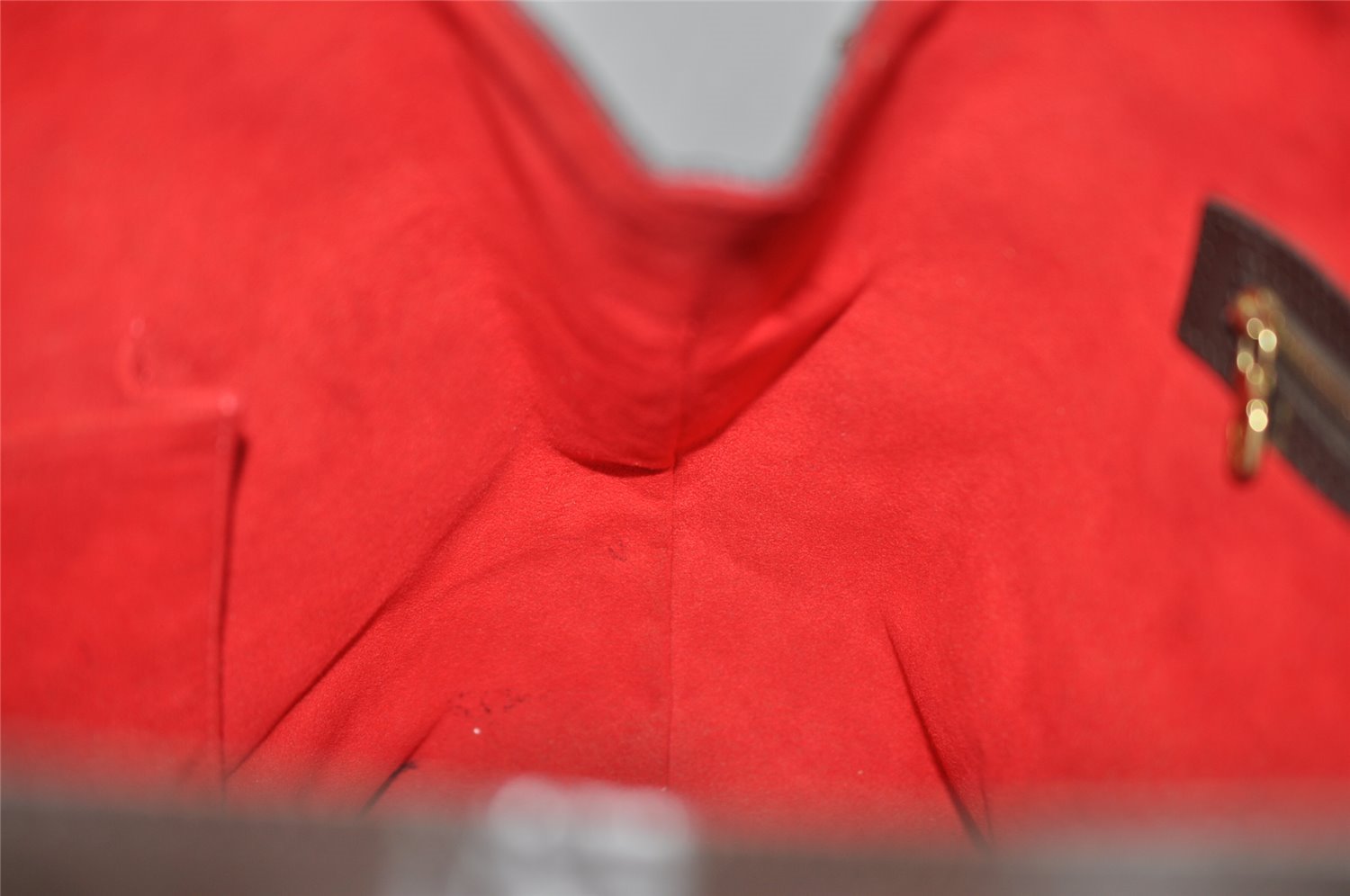 Authentic Louis Vuitton Damier Hampstead MM Shoulder Tote Bag N51204 LV 9323I