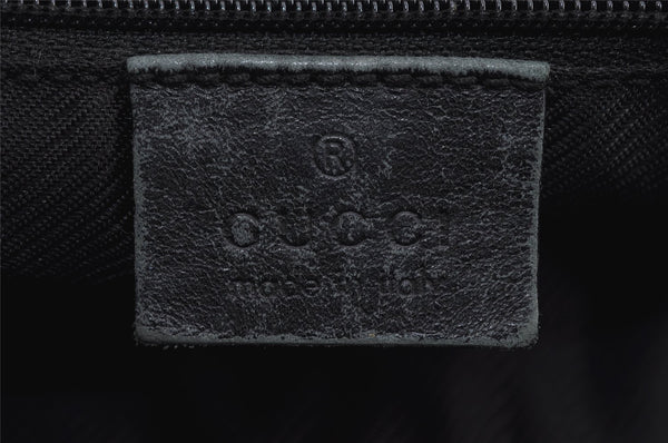 Authentic GUCCI Vintage Shoulder Tote Bag GG Canvas Leather 0021097 Brown 9324J