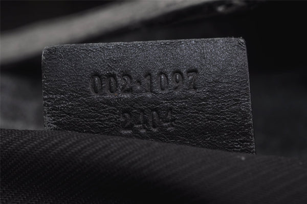 Authentic GUCCI Vintage Shoulder Tote Bag GG Canvas Leather 0021097 Brown 9324J