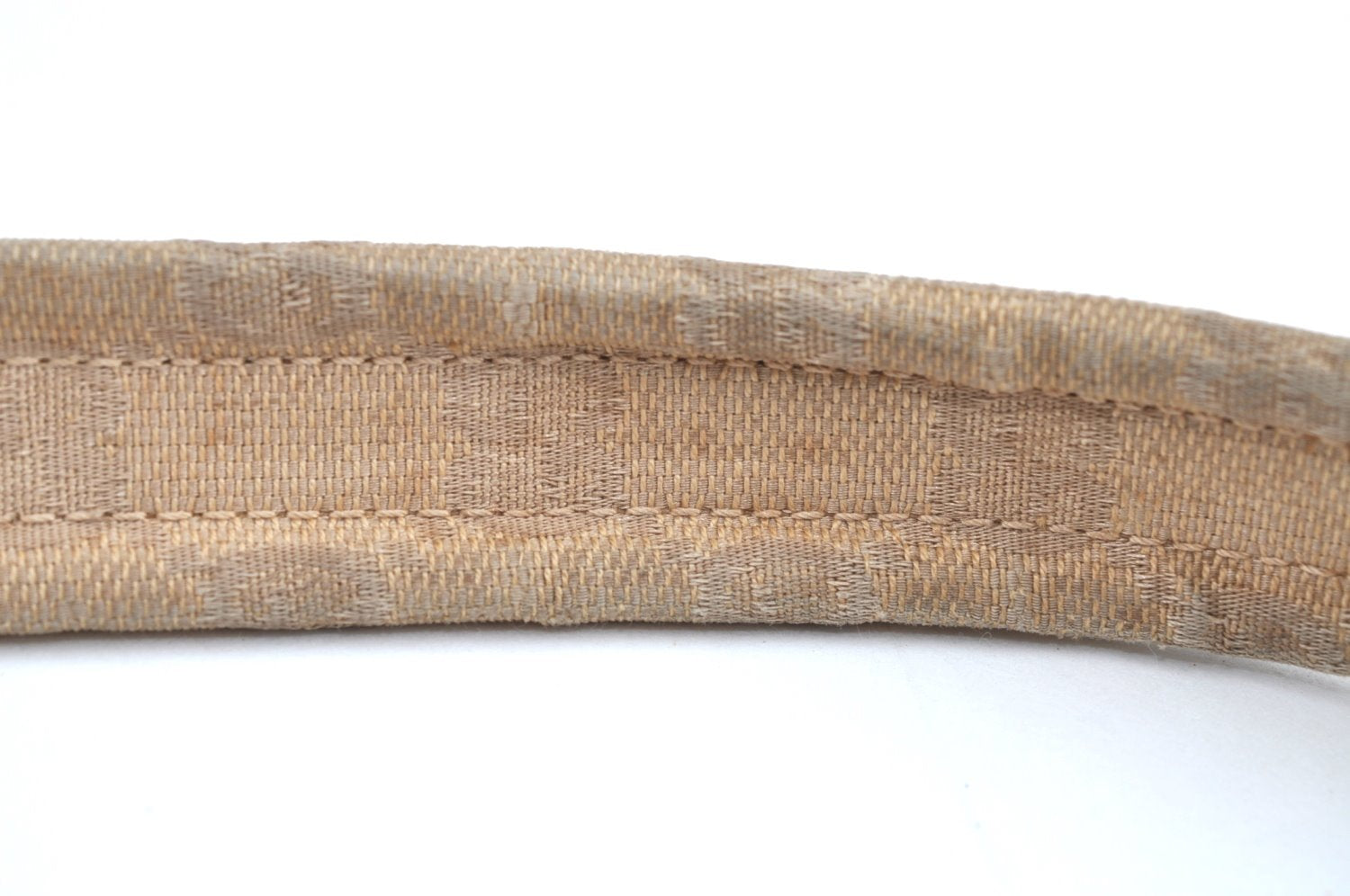 Authentic GUCCI Vintage Shoulder Hand Bag GG Canvas Leather 0013386 Beige 9325G