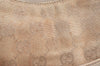 Authentic GUCCI Vintage Shoulder Hand Bag GG Canvas Leather 0013386 Beige 9325G