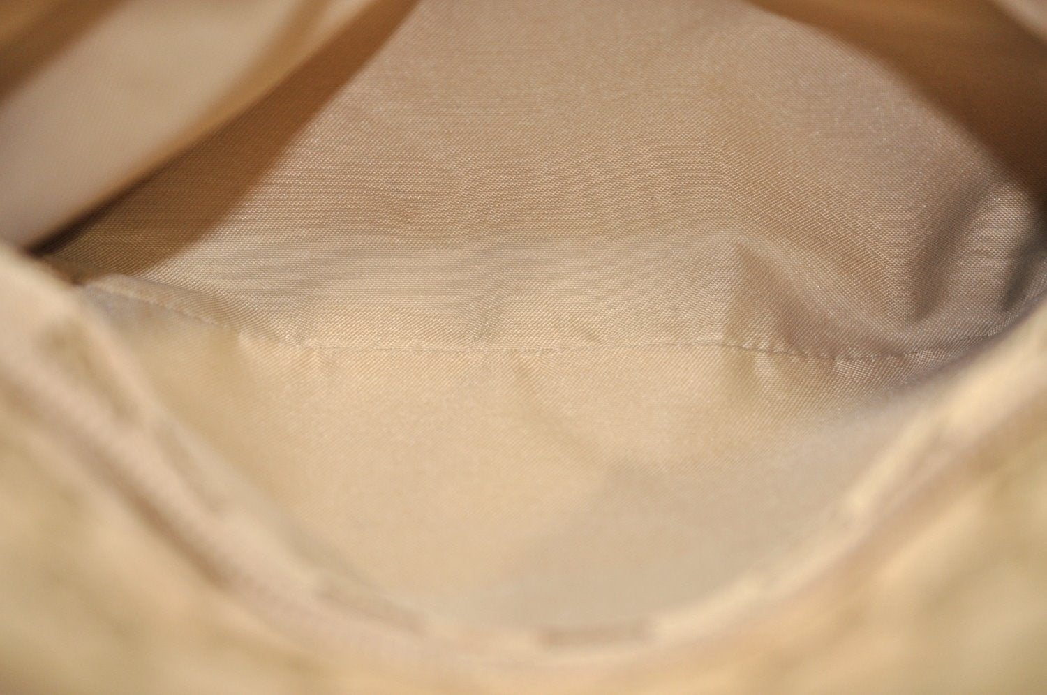 Authentic GUCCI Vintage Shoulder Hand Bag GG Canvas Leather 0013386 Beige 9325G