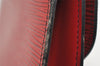Authentic Louis Vuitton Epi Arts Deco PM Clutch Hand Bag Red M52647 LV 9327I