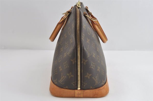 Authentic Louis Vuitton Monogram Alma Hand Bag Purse M51130 LV 9328I