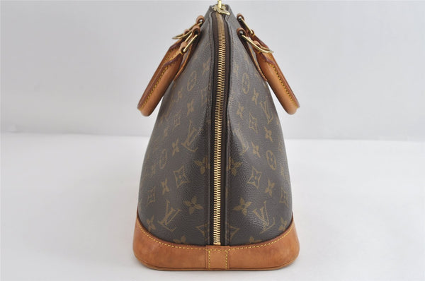 Authentic Louis Vuitton Monogram Alma Hand Bag Purse M51130 LV 9328I