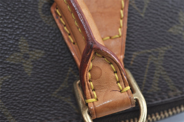 Authentic Louis Vuitton Monogram Alma Hand Bag Purse M51130 LV 9328I